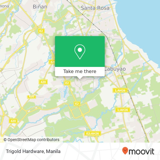 Trigold Hardware map