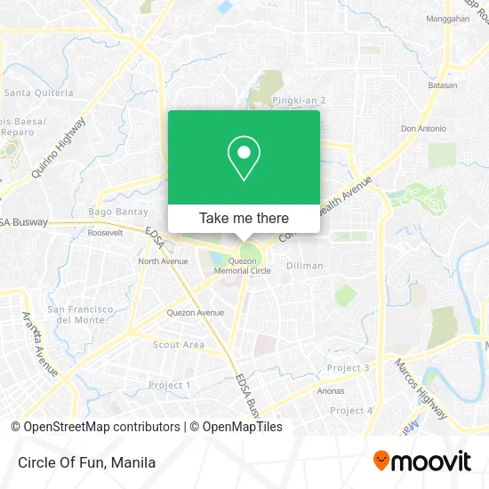 Circle Of Fun map