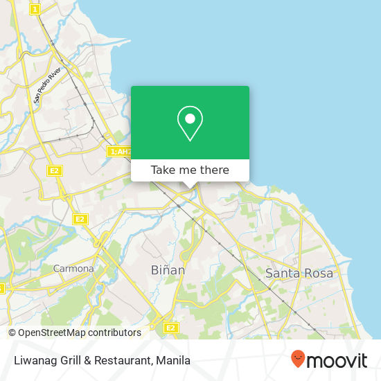 Liwanag Grill & Restaurant map