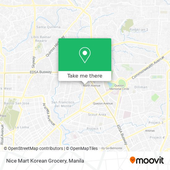 Nice Mart Korean Grocery map