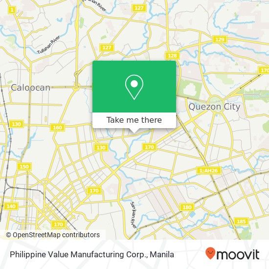 Philippine Value Manufacturing Corp. map