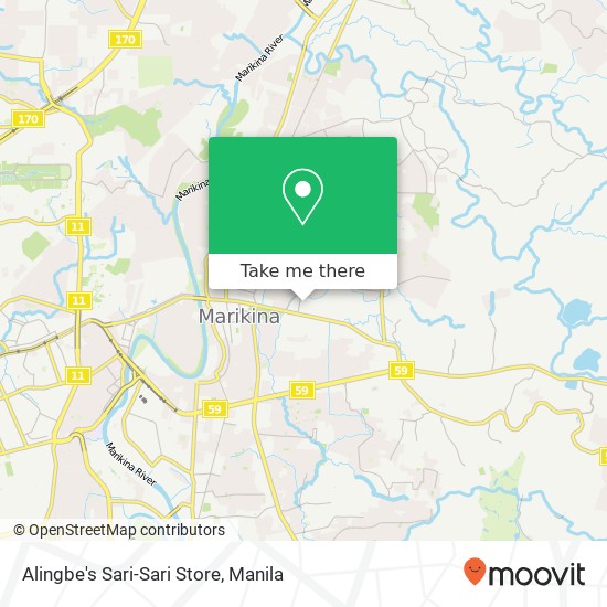 Alingbe's Sari-Sari Store map
