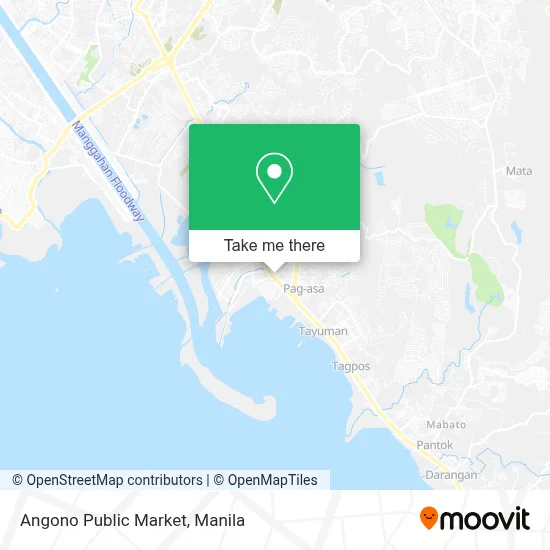 Angono Public Market map