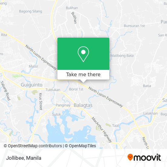 Jollibee map