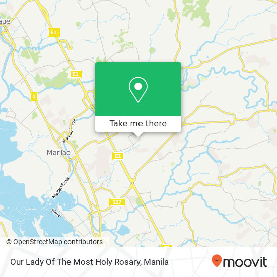 Our Lady Of The Most Holy Rosary map