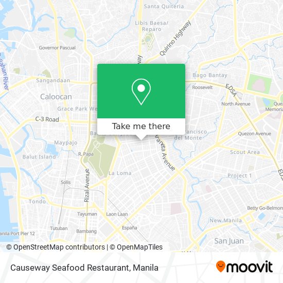 Causeway Seafood Restaurant map