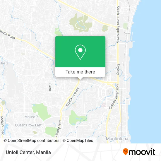 Unioil Center map