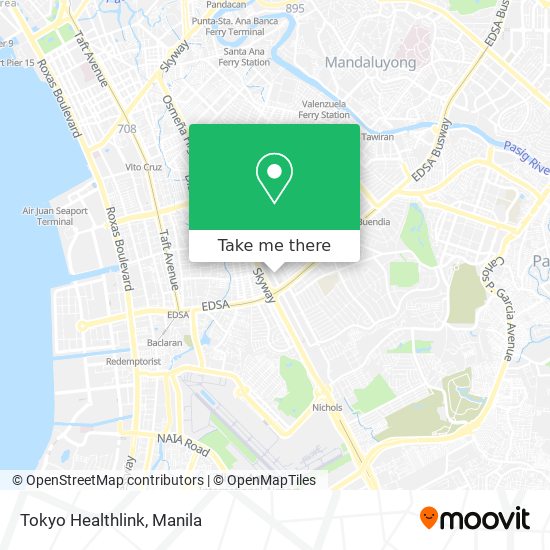 Tokyo Healthlink map