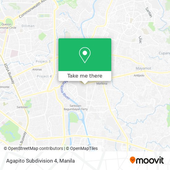 Agapito Subdivision 4 map