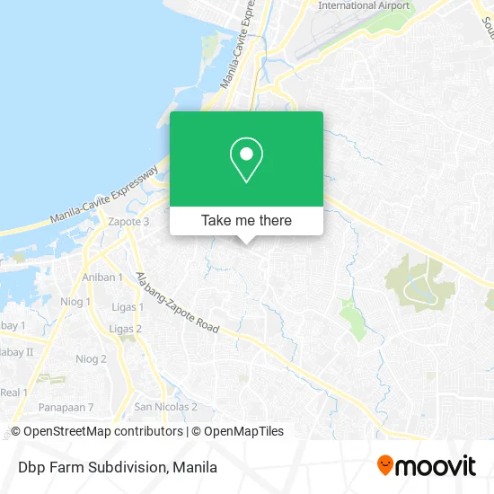 Dbp Farm Subdivision map