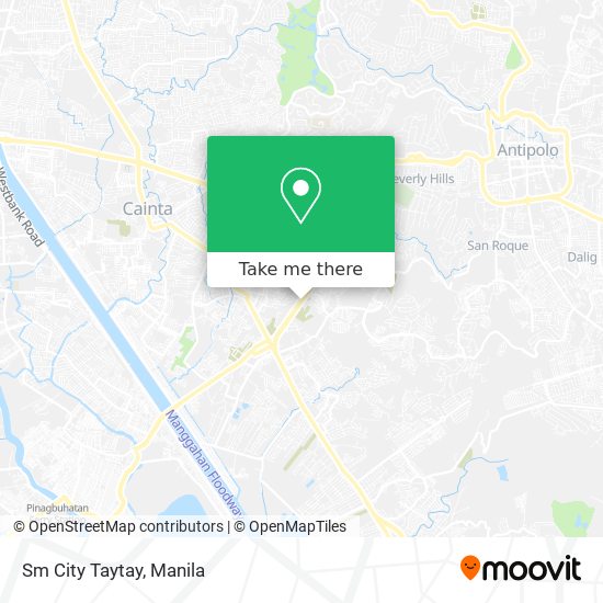 Sm City Taytay map