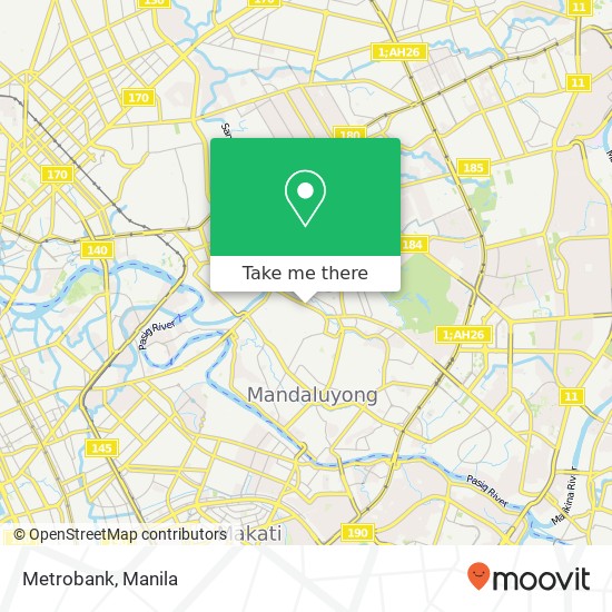 Metrobank map