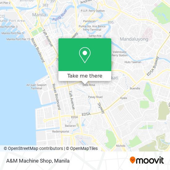 A&M Machine Shop map