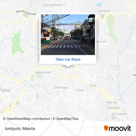 Antipolo map