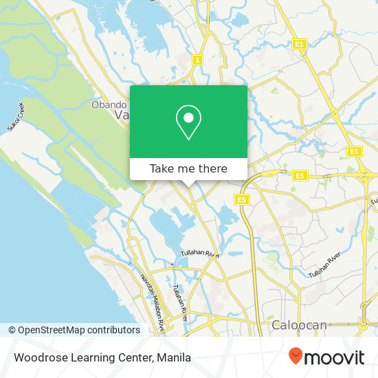 Woodrose Learning Center map