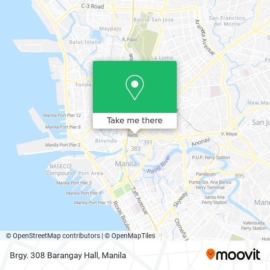 Brgy. 308 Barangay Hall map