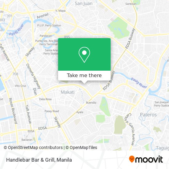 Handlebar Bar & Grill map