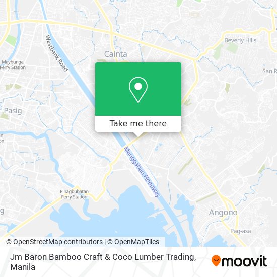 Jm Baron Bamboo Craft & Coco Lumber Trading map