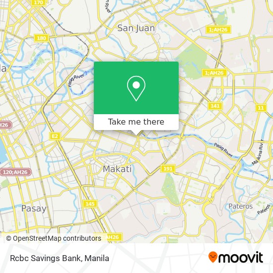 Rcbc Savings Bank map