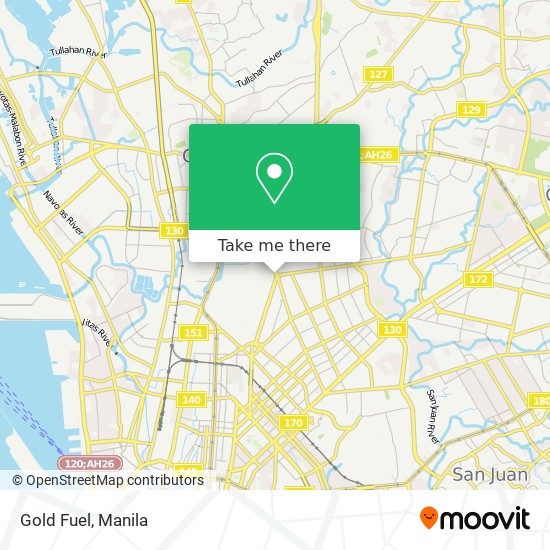 Gold Fuel map