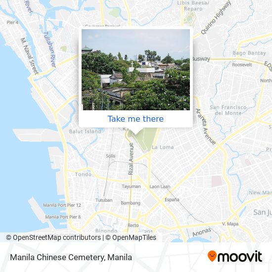 Manila Chinese Cemetery map