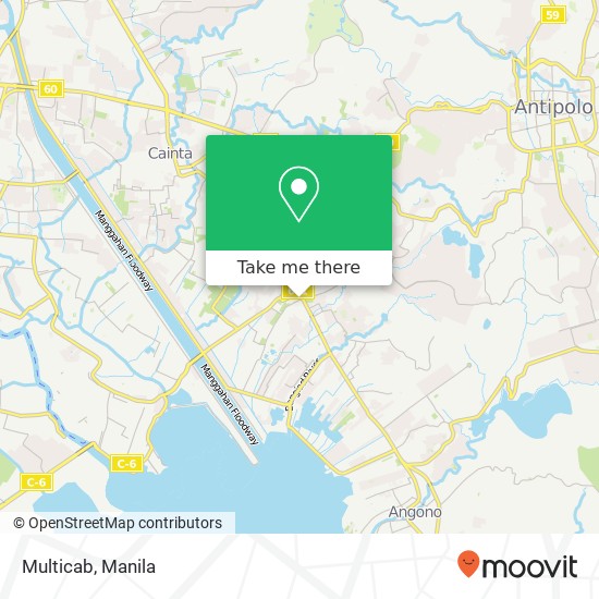 Multicab map