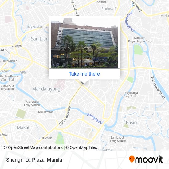 Shangri-La Plaza map