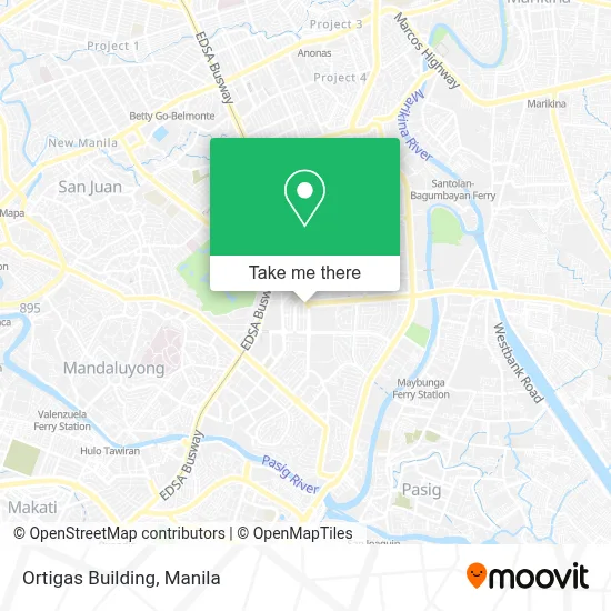Ortigas Building map
