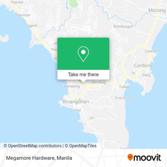 Megamore Hardware map