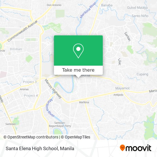 Santa Elena High School map