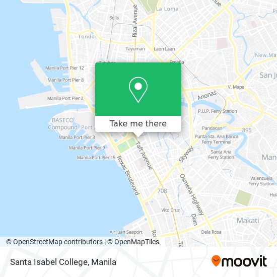 Santa Isabel College map