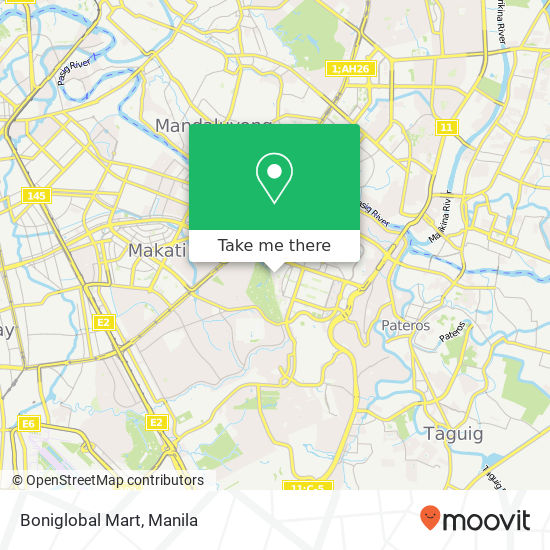 Boniglobal Mart map