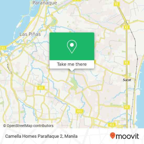 Camella Homes Parañaque 2 map