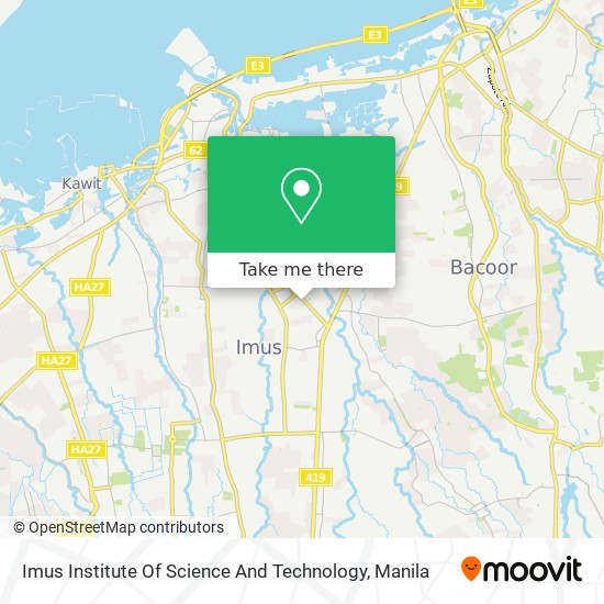 Imus Institute Of Science And Technology map