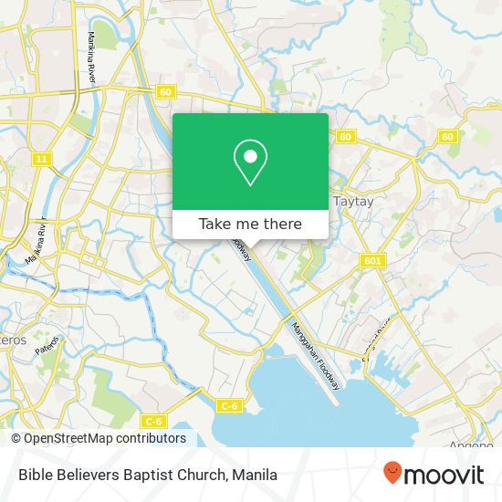 Bible Believers Baptist Church map