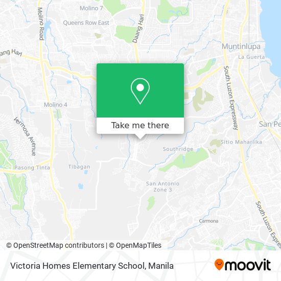 Victoria Homes Elementary School map