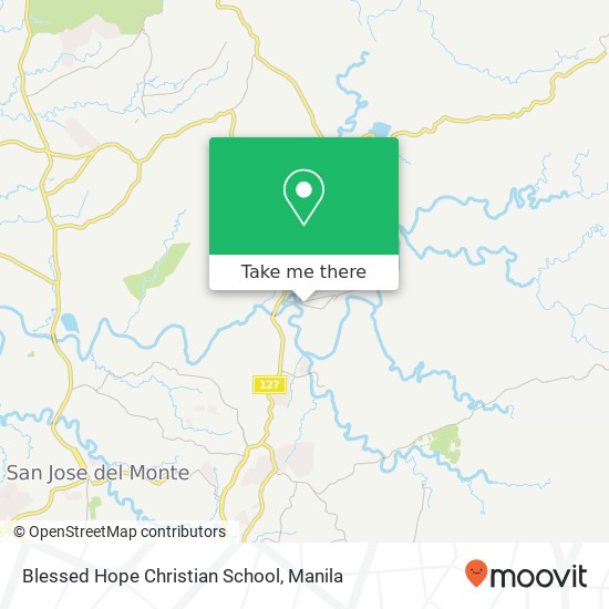 Blessed Hope Christian School map