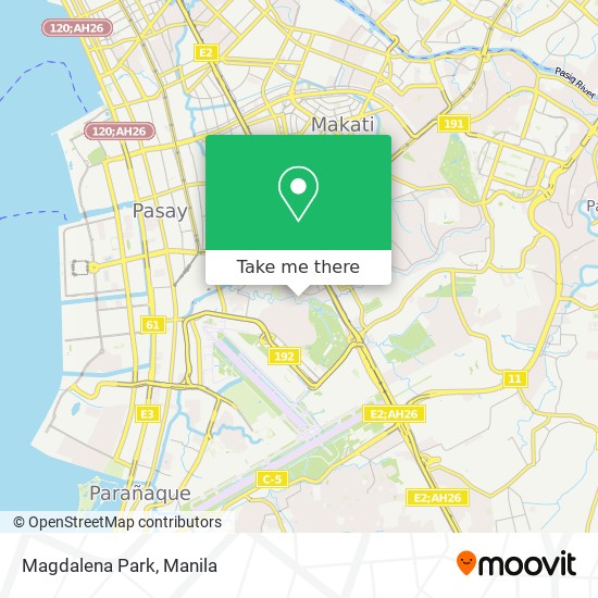 Magdalena Park map