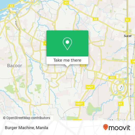 Burger Machine map