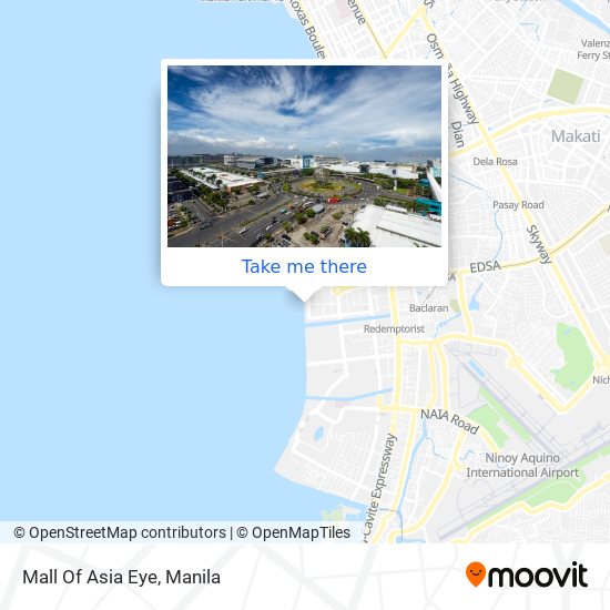 Mall Of Asia Eye map