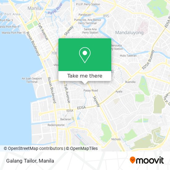 Galang Tailor map