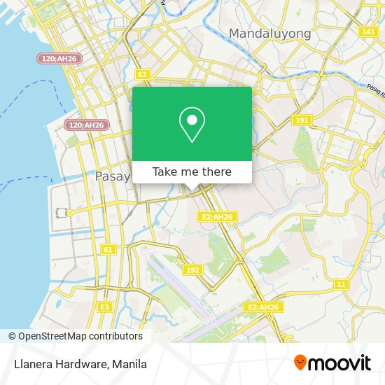 Llanera Hardware map