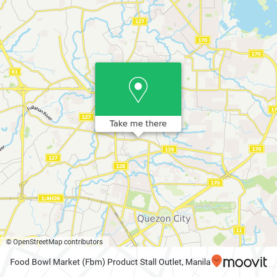 Food Bowl Market (Fbm) Product Stall Outlet map