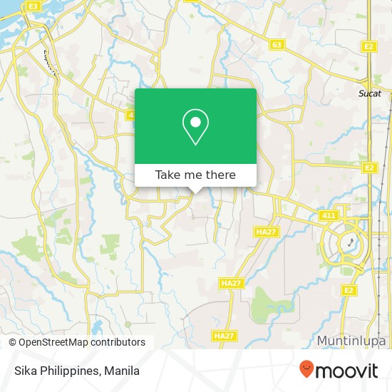 Sika Philippines map