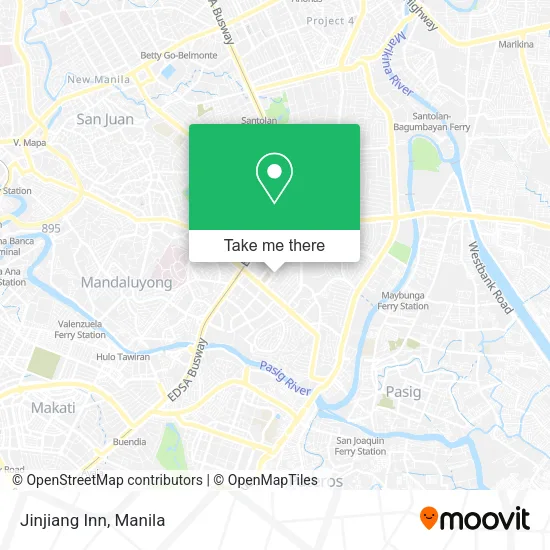 Jinjiang Inn map