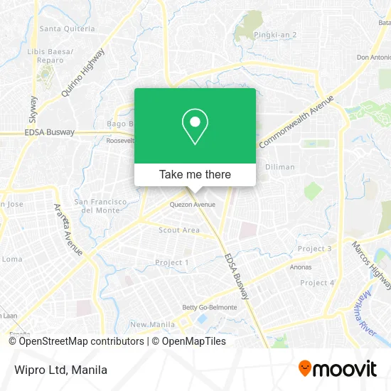 Wipro Ltd map