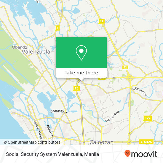Social Security System Valenzuela map