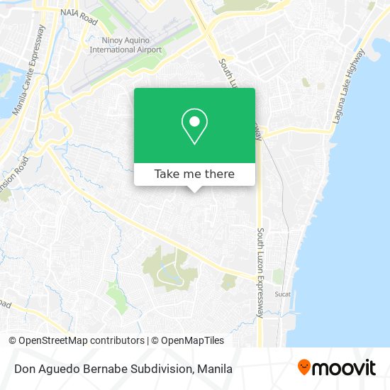 Don Aguedo Bernabe Subdivision map