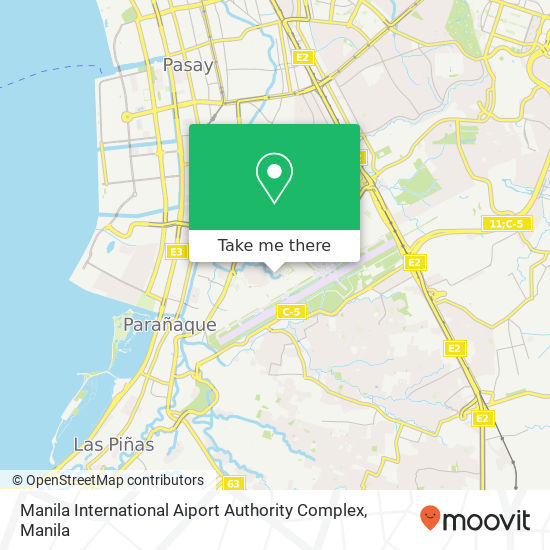 Manila International Aiport Authority Complex map