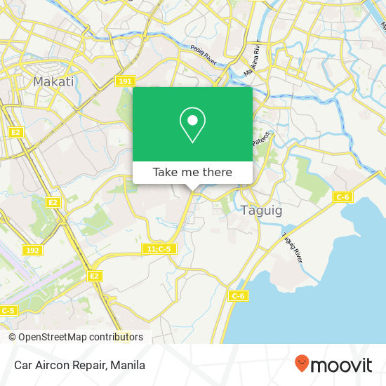 Car Aircon Repair map